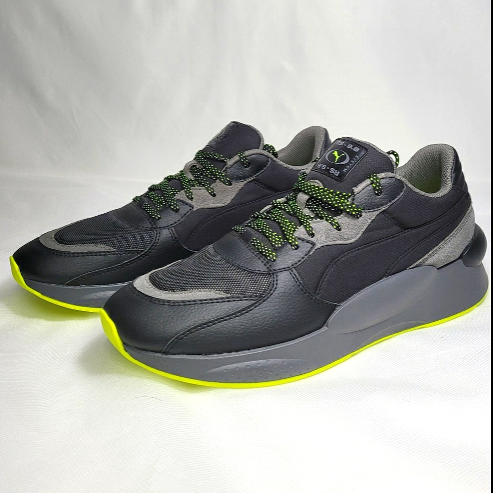 COPY - PUMA Men's Rs 9.8 Trail Sneaker - Black Gr…